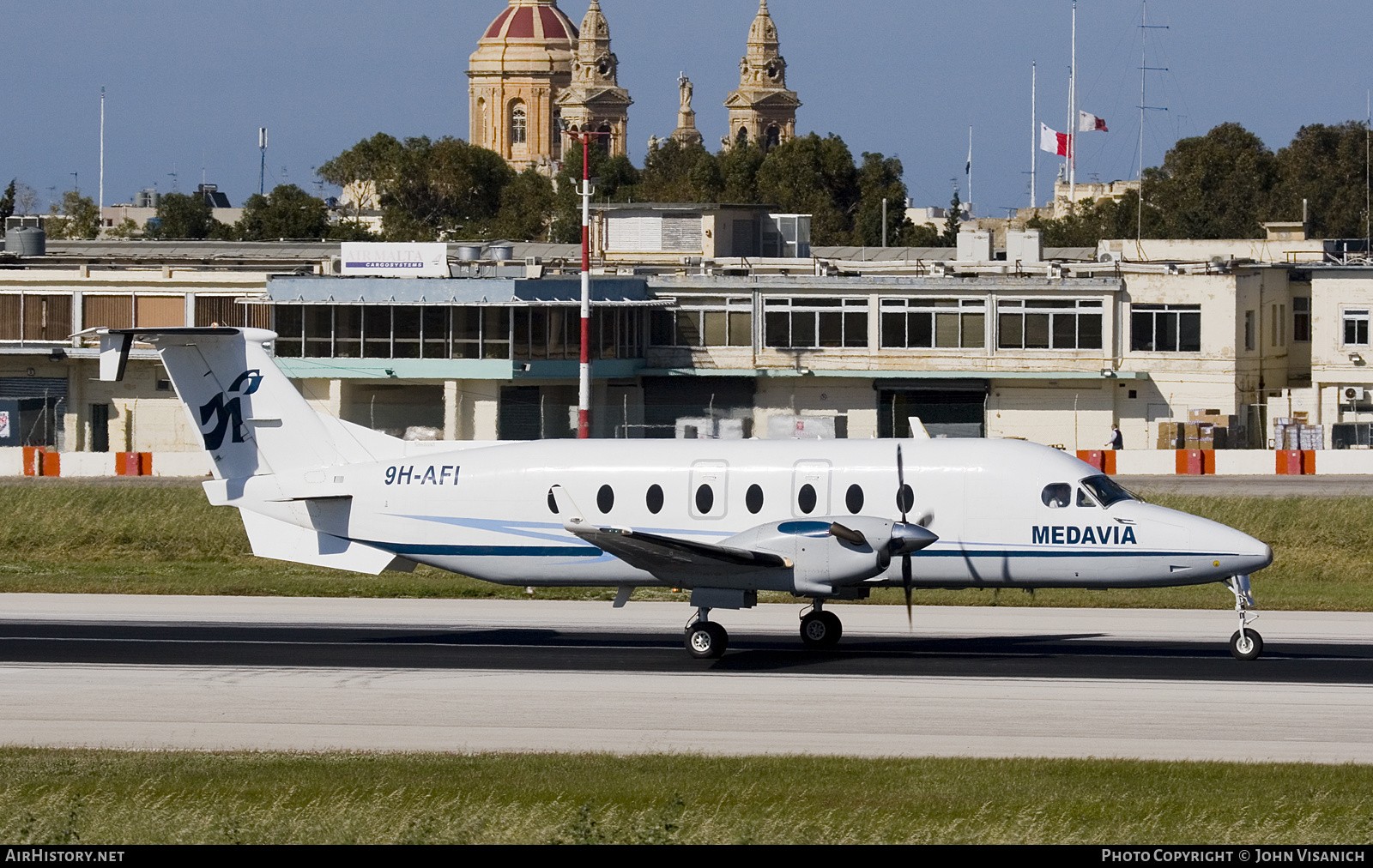 Aircraft Photo of 9H-AFI | Beech 1900D | Medavia - Mediterranean Aviation | AirHistory.net #580626