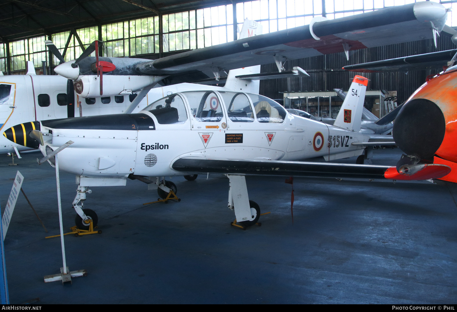 Aircraft Photo of 54 | Socata TB-30 Epsilon | France - Air Force | AirHistory.net #580644