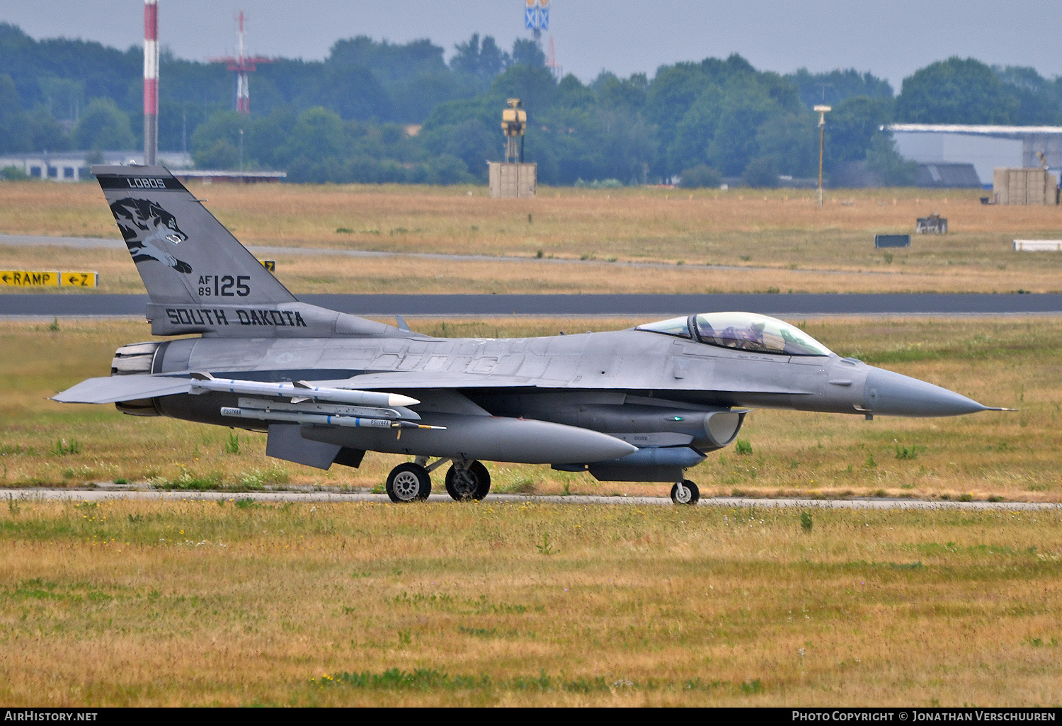 Aircraft Photo of 89-2125 / AF89-125 | General Dynamics F-16CM Fighting Falcon | USA - Air Force | AirHistory.net #580657
