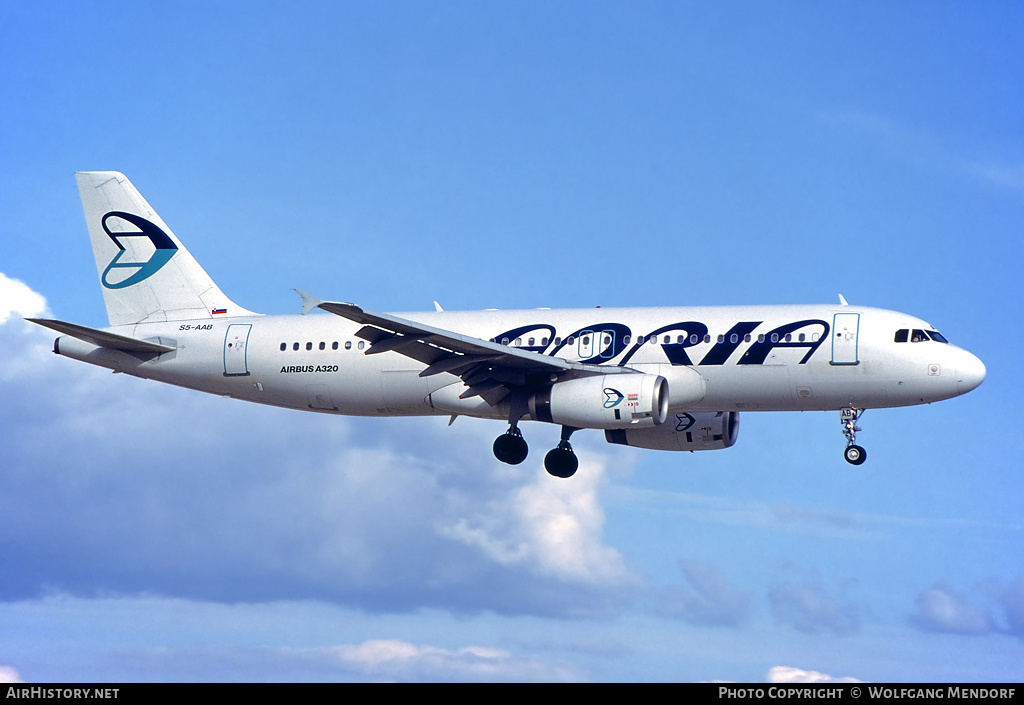 Aircraft Photo of S5-AAB | Airbus A320-231 | Adria Airways | AirHistory.net #580658
