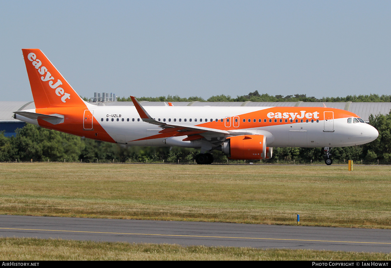 Aircraft Photo of G-UZLB | Airbus A320-251N | EasyJet | AirHistory.net #580660