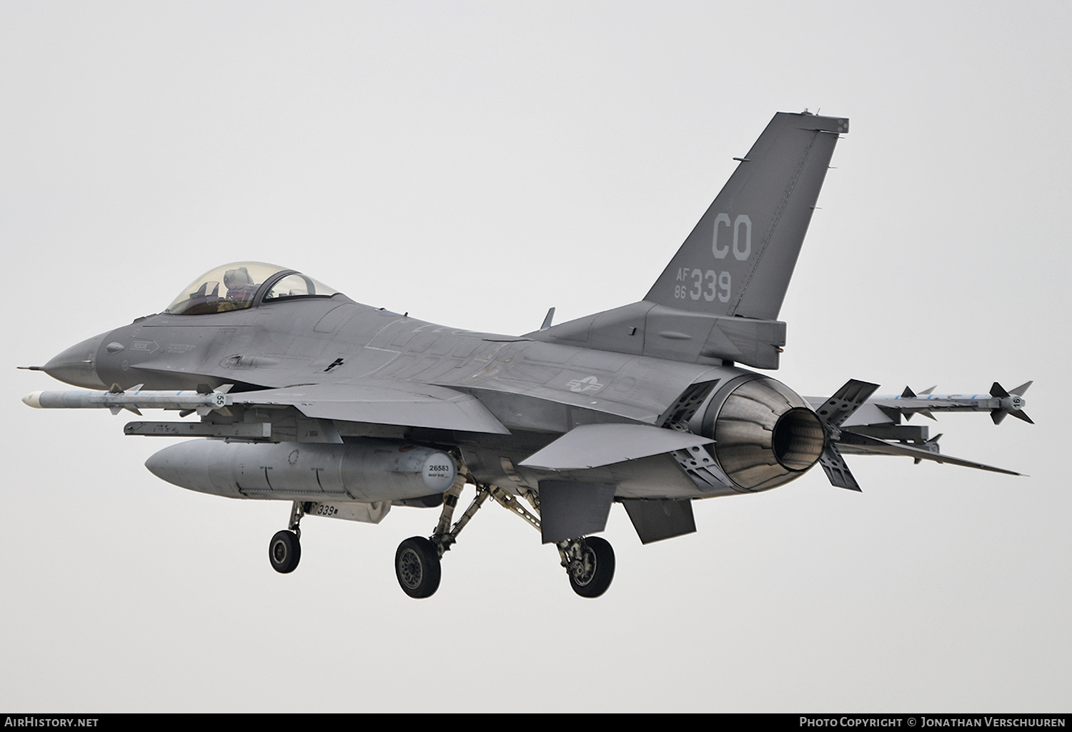 Aircraft Photo of 86-0339 / AF86-339 | General Dynamics F-16C Fighting Falcon | USA - Air Force | AirHistory.net #580684