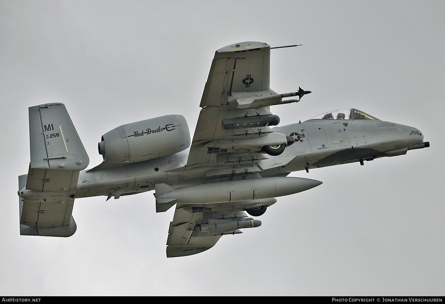 Aircraft Photo of 80-0258 / AF80-258 | Fairchild A-10C Thunderbolt II | USA - Air Force | AirHistory.net #580686
