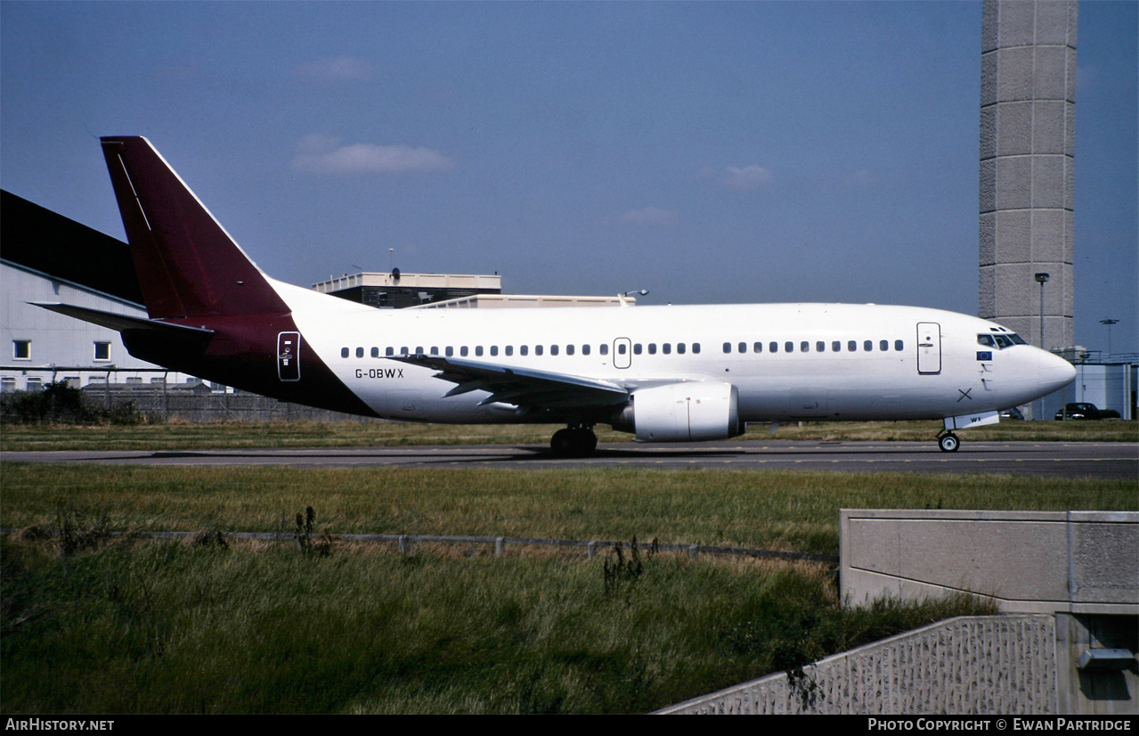 Aircraft Photo of G-OBWX | Boeing 737-3Y0 | AirHistory.net #580687
