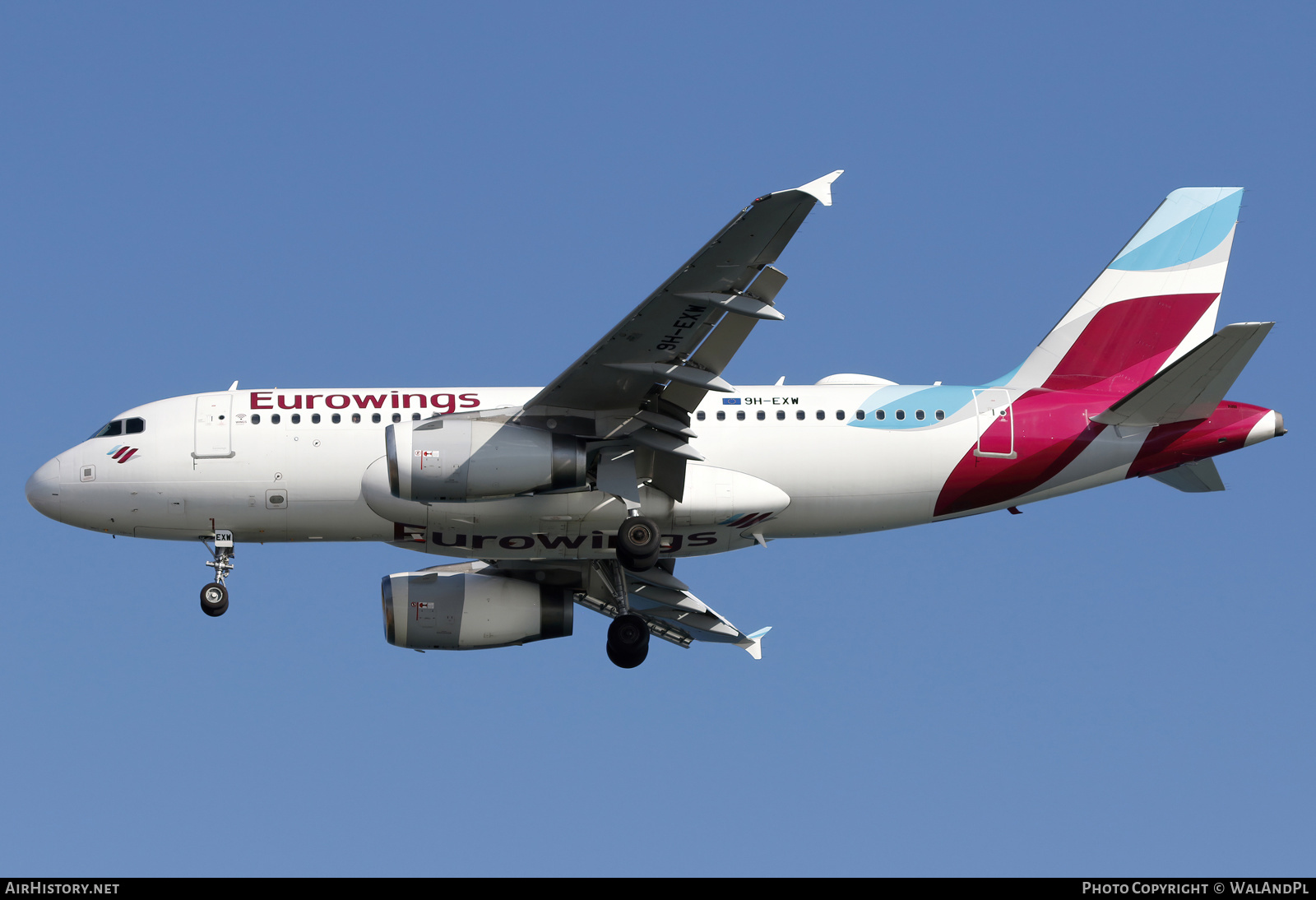 Aircraft Photo of 9H-EXW | Airbus A319-132 | Eurowings | AirHistory.net #580716