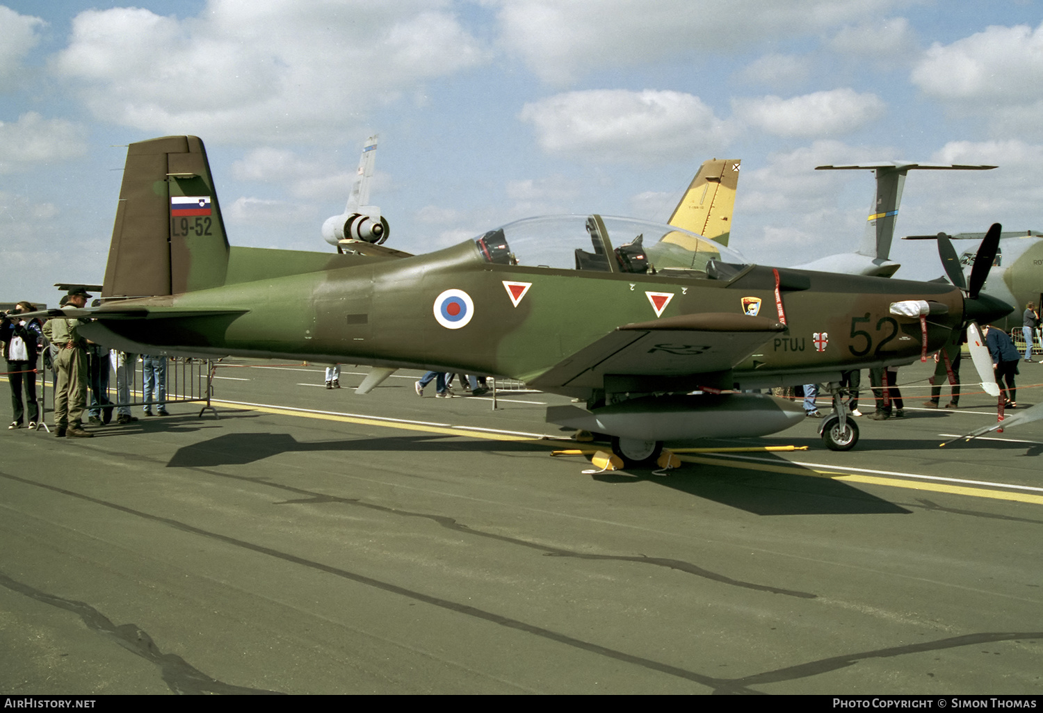 Aircraft Photo of L9-52 | Pilatus PC-9 | Slovenia - Air Force | AirHistory.net #580721