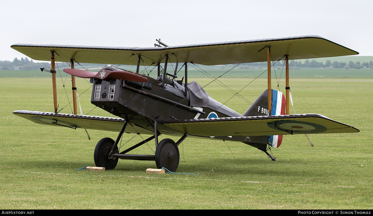 Aircraft Photo of G-BDWJ / F8010 | Replica Plans SE-5A | UK - Air Force | AirHistory.net #580728