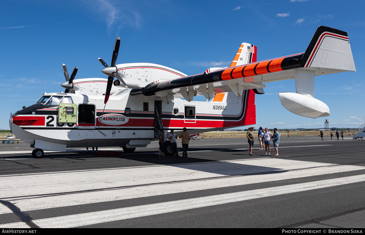 Aircraft Photo of N389AC | Bombardier CL-415 (CL-215-6B11) | Aero-Flite | AirHistory.net #580732