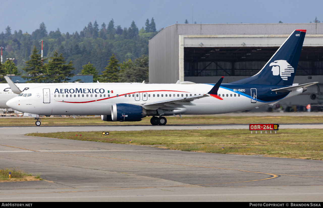 Aircraft Photo of EI-GZC | Boeing 737-8 Max 8 | AeroMéxico | AirHistory.net #580735