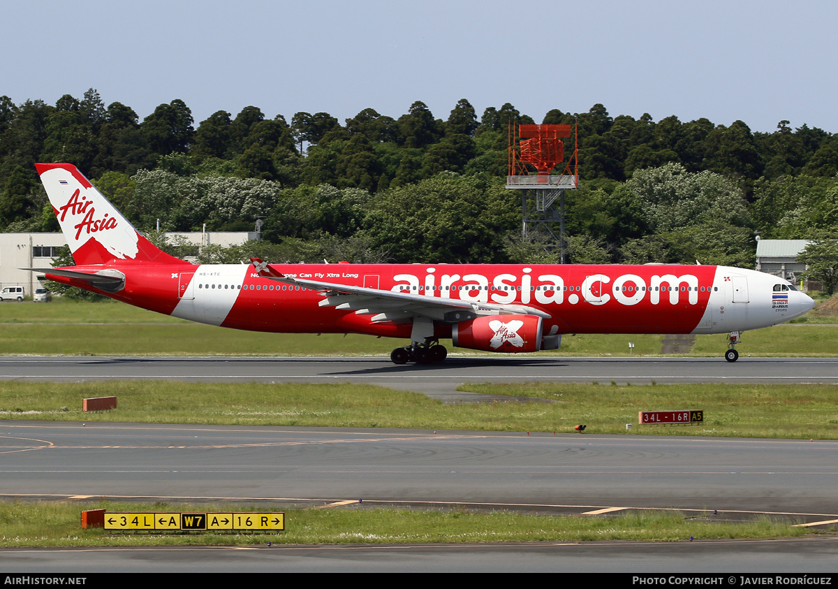 Aircraft Photo of HS-XTC | Airbus A330-343E | AirAsia X | AirHistory.net #580772