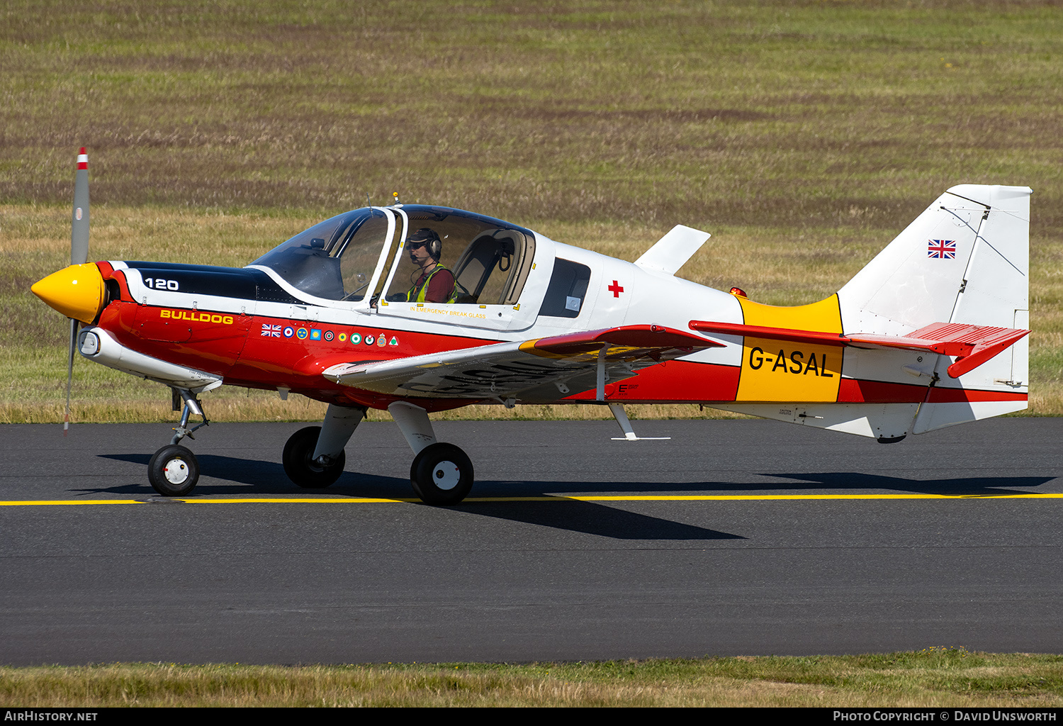 Aircraft Photo of G-ASAL | Scottish Aviation Bulldog 120/124 | AirHistory.net #580805
