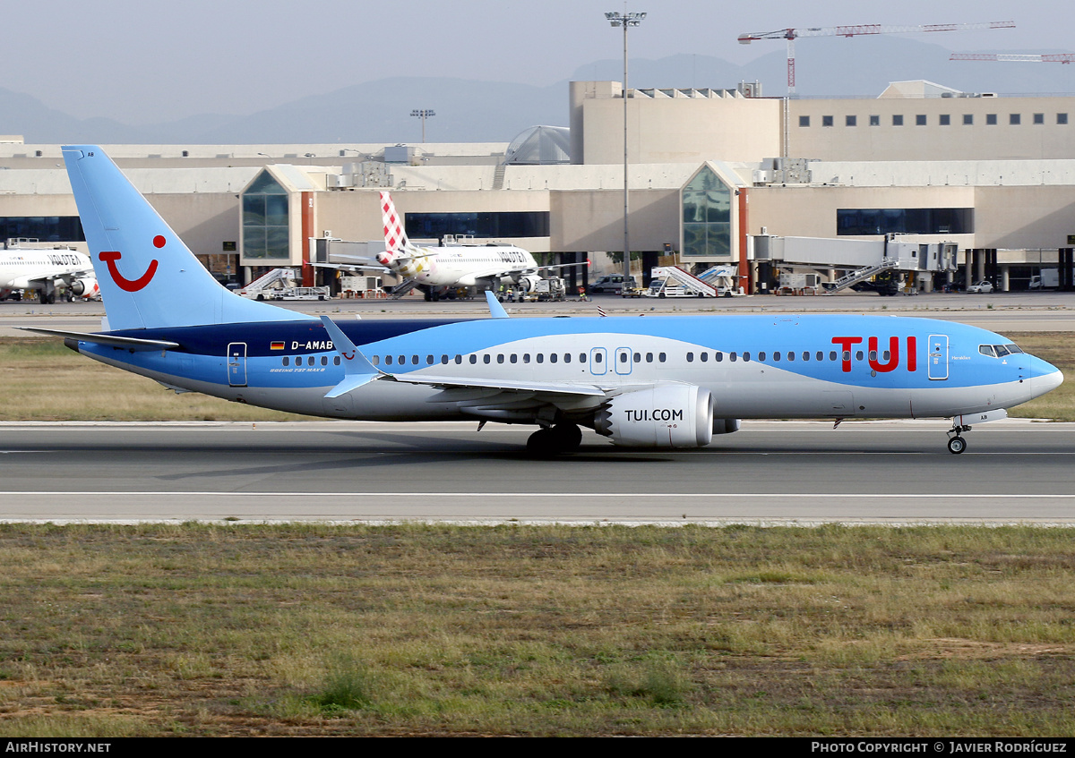 Aircraft Photo of D-AMAB | Boeing 737-8 Max 8 | TUI | AirHistory.net #580819