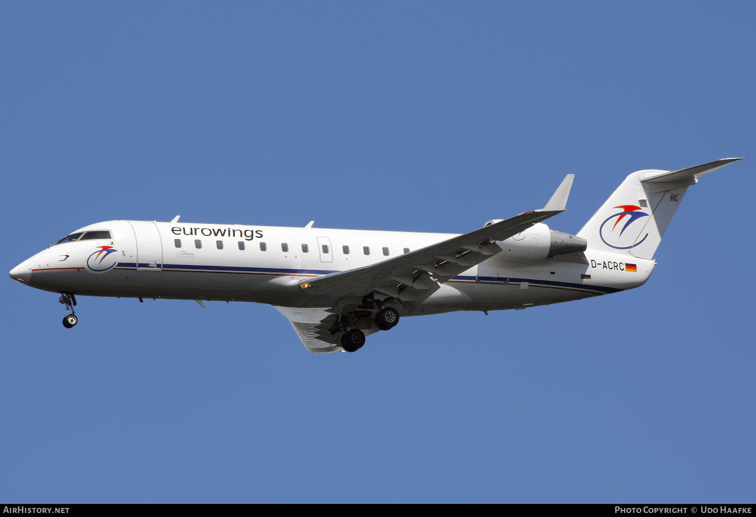 Aircraft Photo of D-ACRC | Bombardier CRJ-200ER (CL-600-2B19) | Eurowings | AirHistory.net #580851