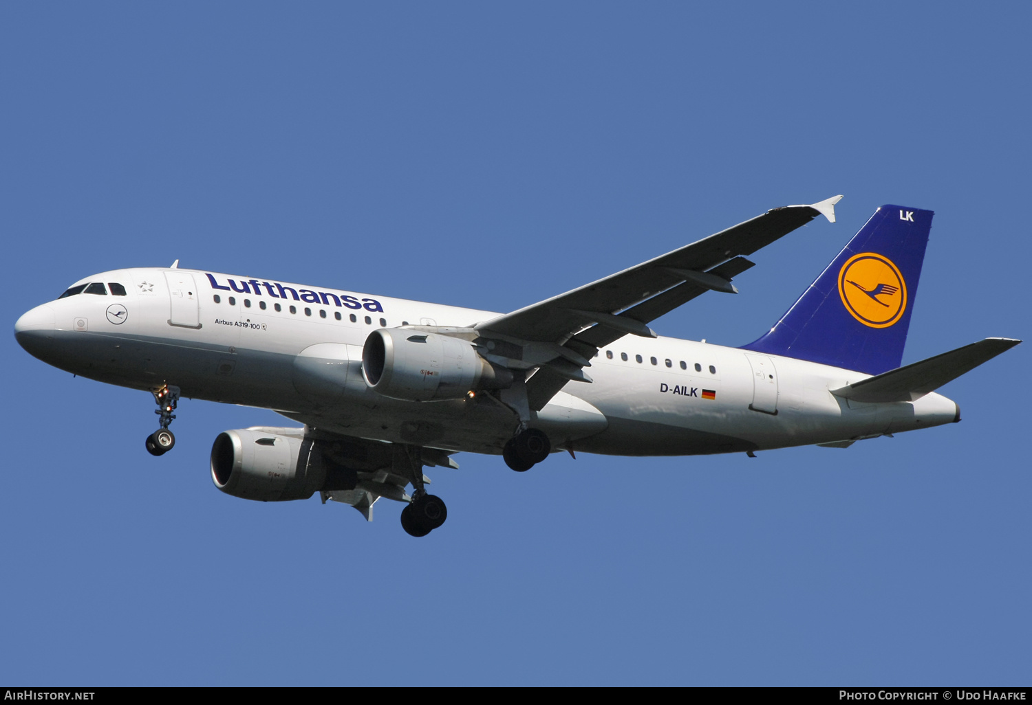 Aircraft Photo of D-AILK | Airbus A319-114 | Lufthansa | AirHistory.net #580854