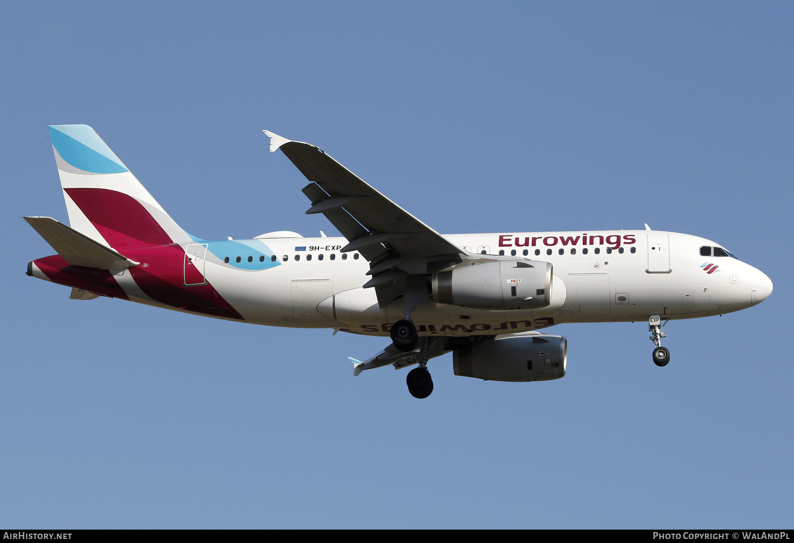 Aircraft Photo of 9H-EXP | Airbus A319-132 | Eurowings | AirHistory.net #580872
