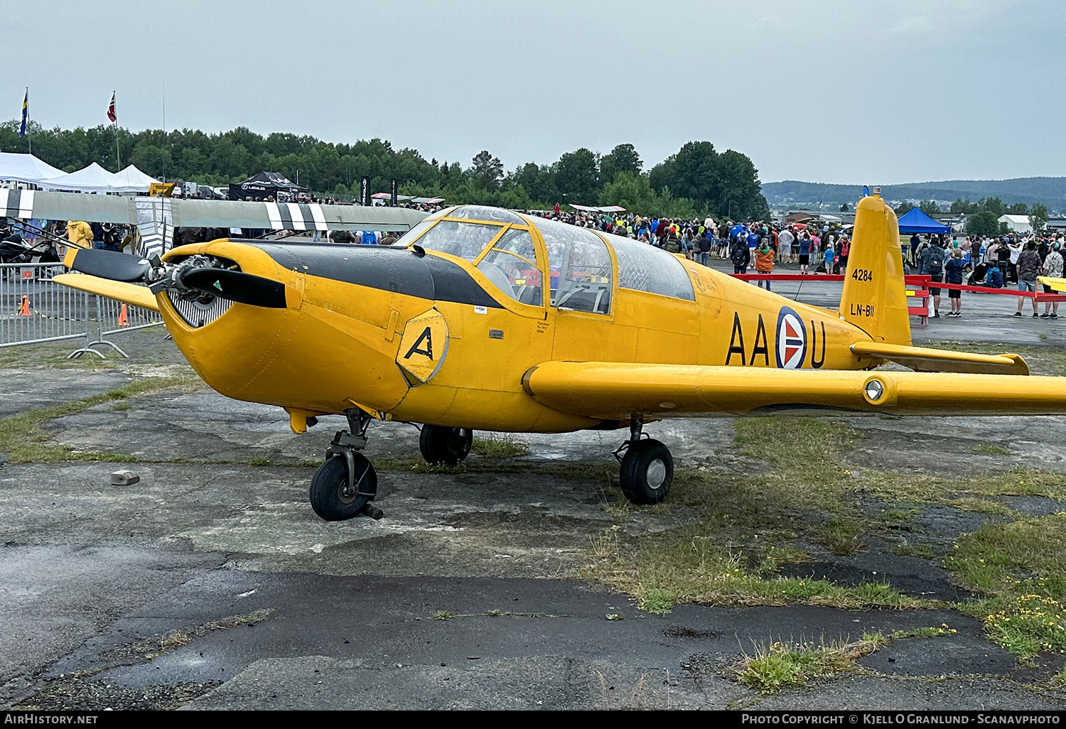 Aircraft Photo of LN-BII / 4284 | Saab 91B Safir | Flyklubben Fly 1912 | Norway - Air Force | AirHistory.net #580877