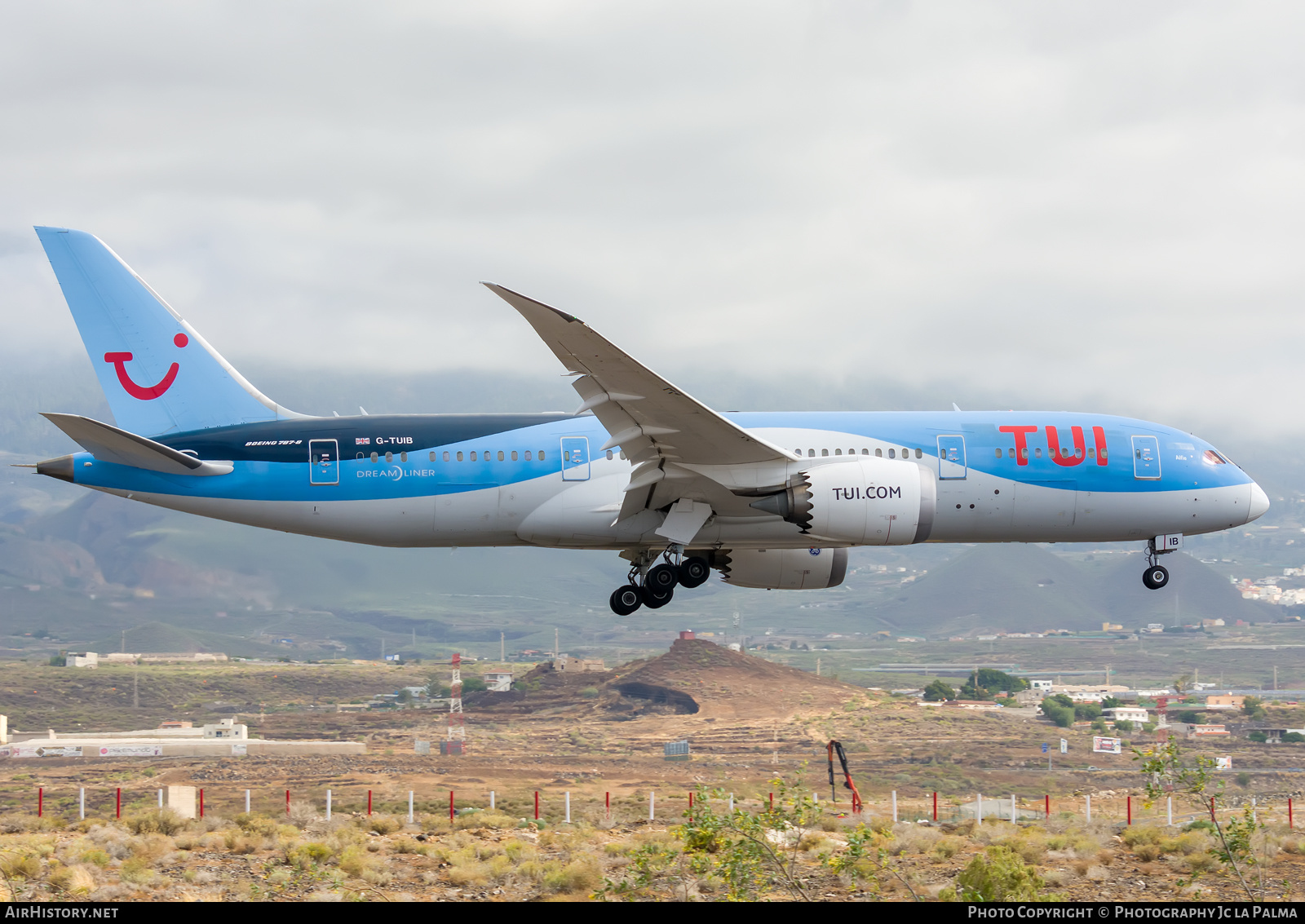 Aircraft Photo of G-TUIB | Boeing 787-8 Dreamliner | TUI | AirHistory.net #580879