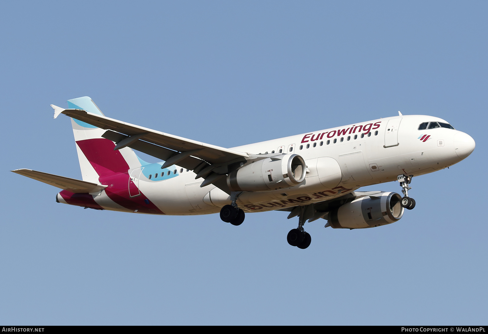 Aircraft Photo of 9H-EXT | Airbus A319-132 | Eurowings | AirHistory.net #580881