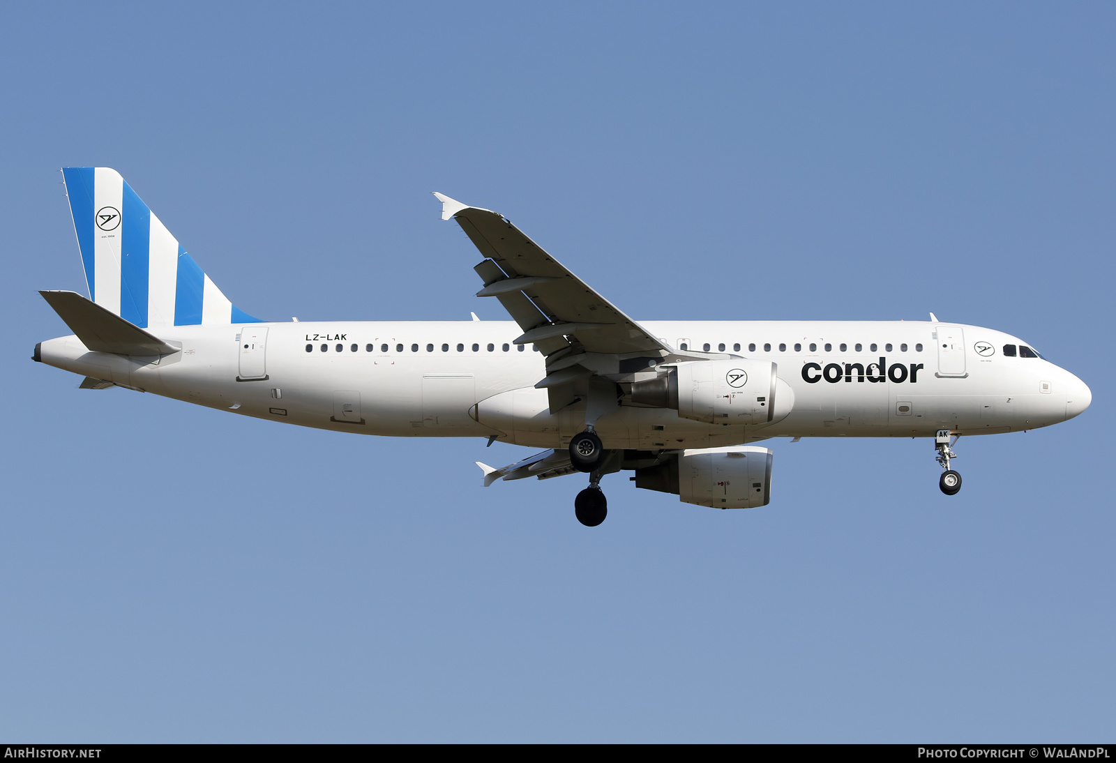 Aircraft Photo of LZ-LAK | Airbus A320-214 | Condor Flugdienst | AirHistory.net #580889