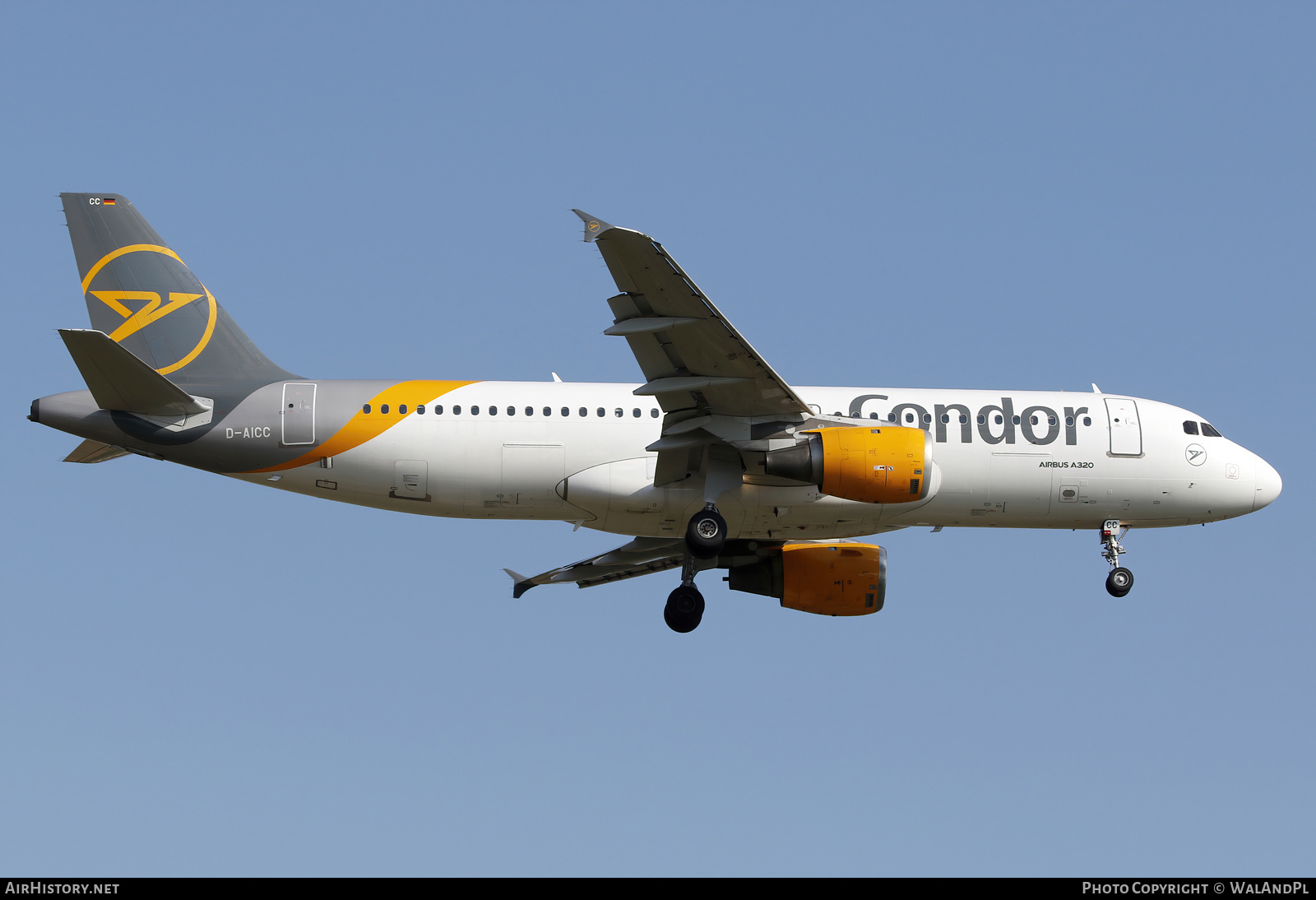 Aircraft Photo of D-AICC | Airbus A320-212 | Condor Flugdienst | AirHistory.net #580896