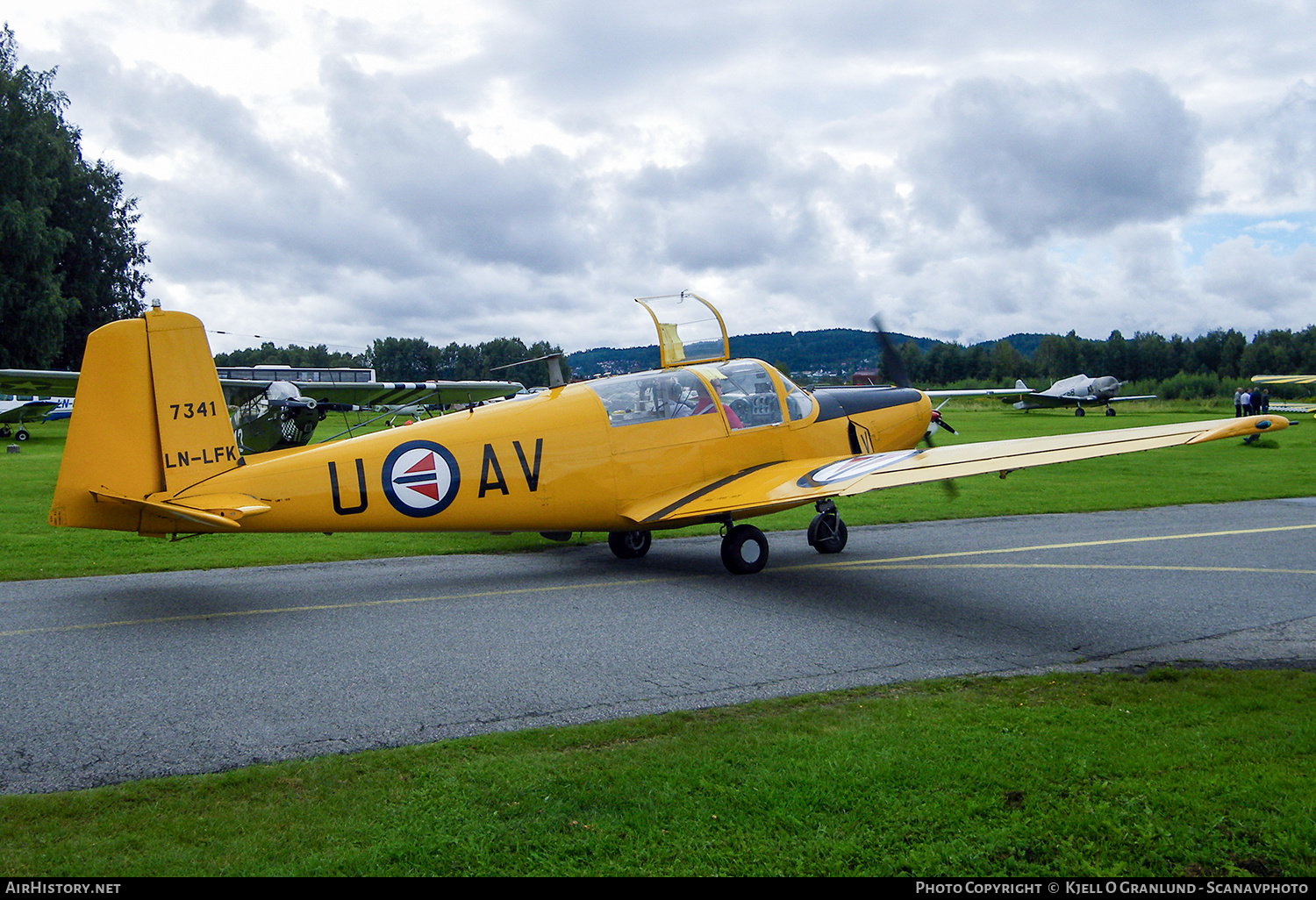 Aircraft Photo of LN-LFK / 7341 | Saab 91B-2 Safir | Norway - Air Force | AirHistory.net #580897