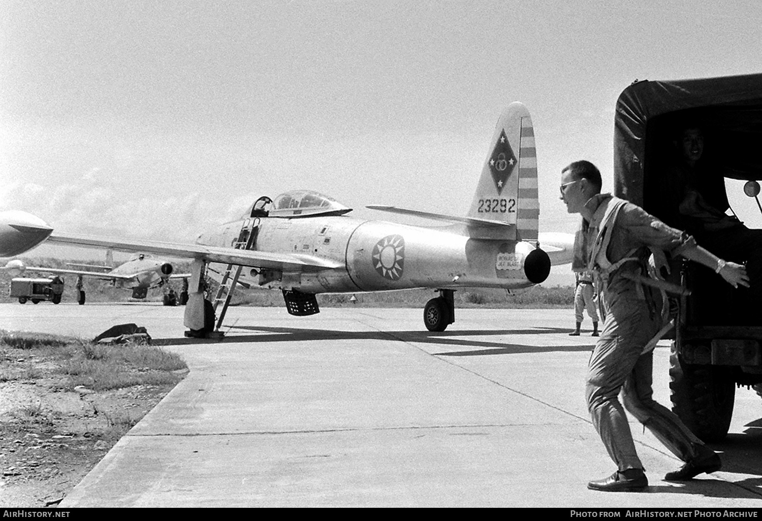 Aircraft Photo of 23292 | Republic F-84G Thunderjet | Taiwan - Air Force | AirHistory.net #580898