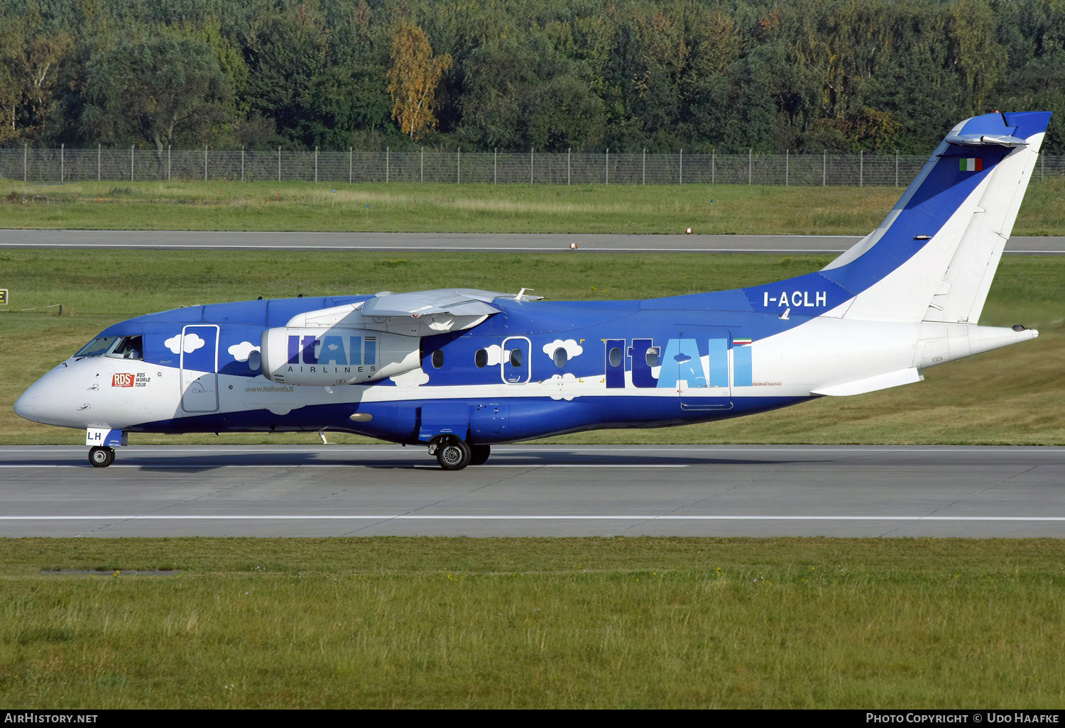 Aircraft Photo of I-ACLH | Fairchild Dornier 328-300 328JET | ItAli Airlines | AirHistory.net #580906