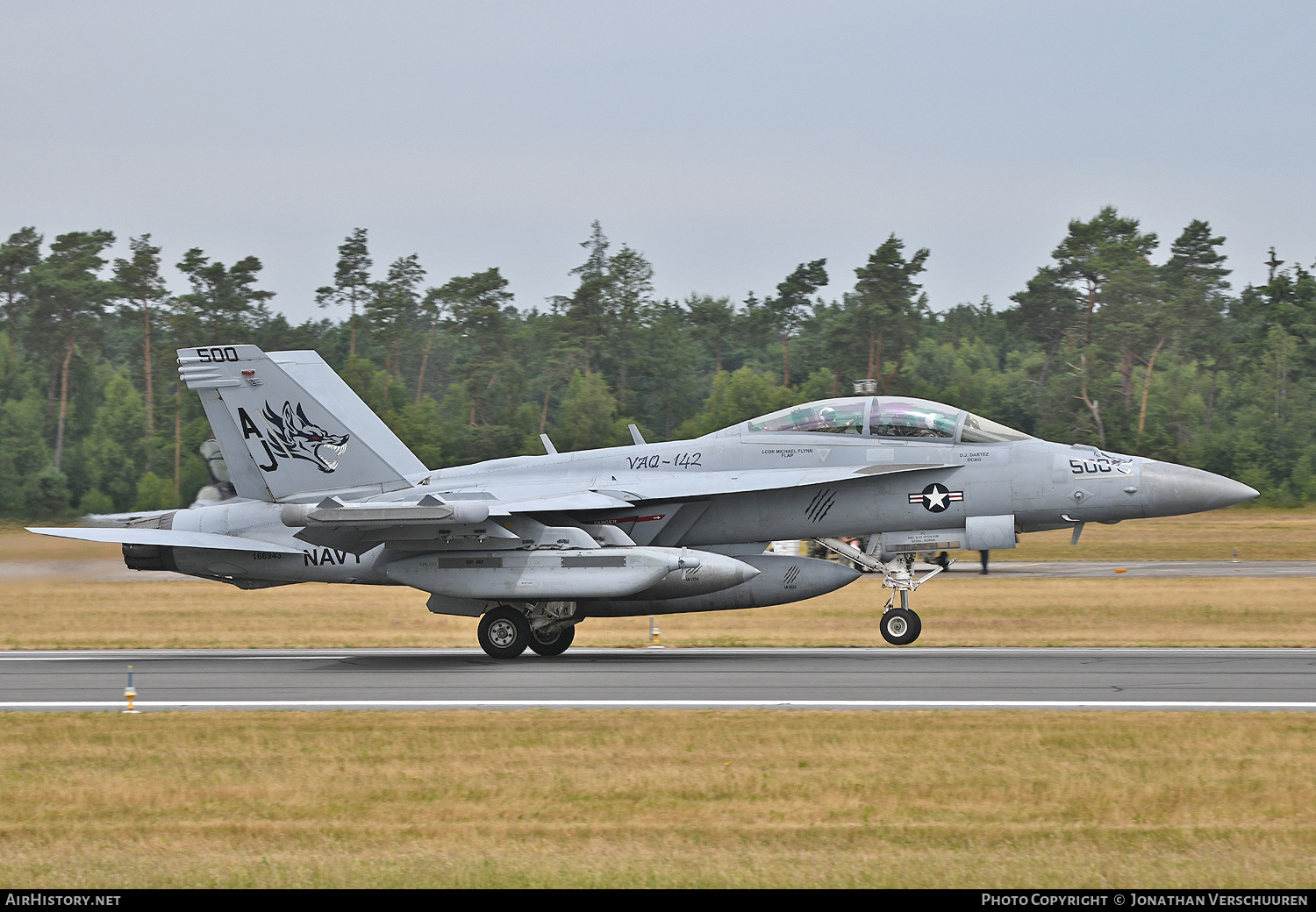 Aircraft Photo of 166943 | Boeing EA-18G Growler | USA - Navy | AirHistory.net #580910