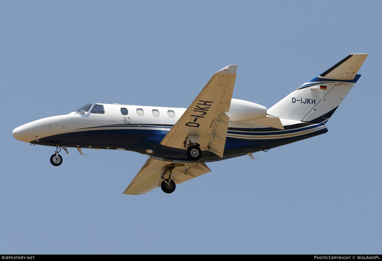 Aircraft Photo of D-IJKH | Cessna 525 CitationJet M2 | AirHistory.net #580911