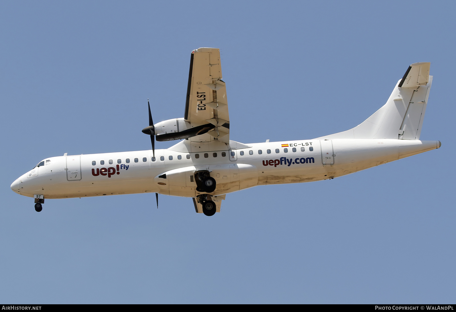 Aircraft Photo of EC-LST | ATR ATR-72-201 | Uep!Fly | AirHistory.net #580919