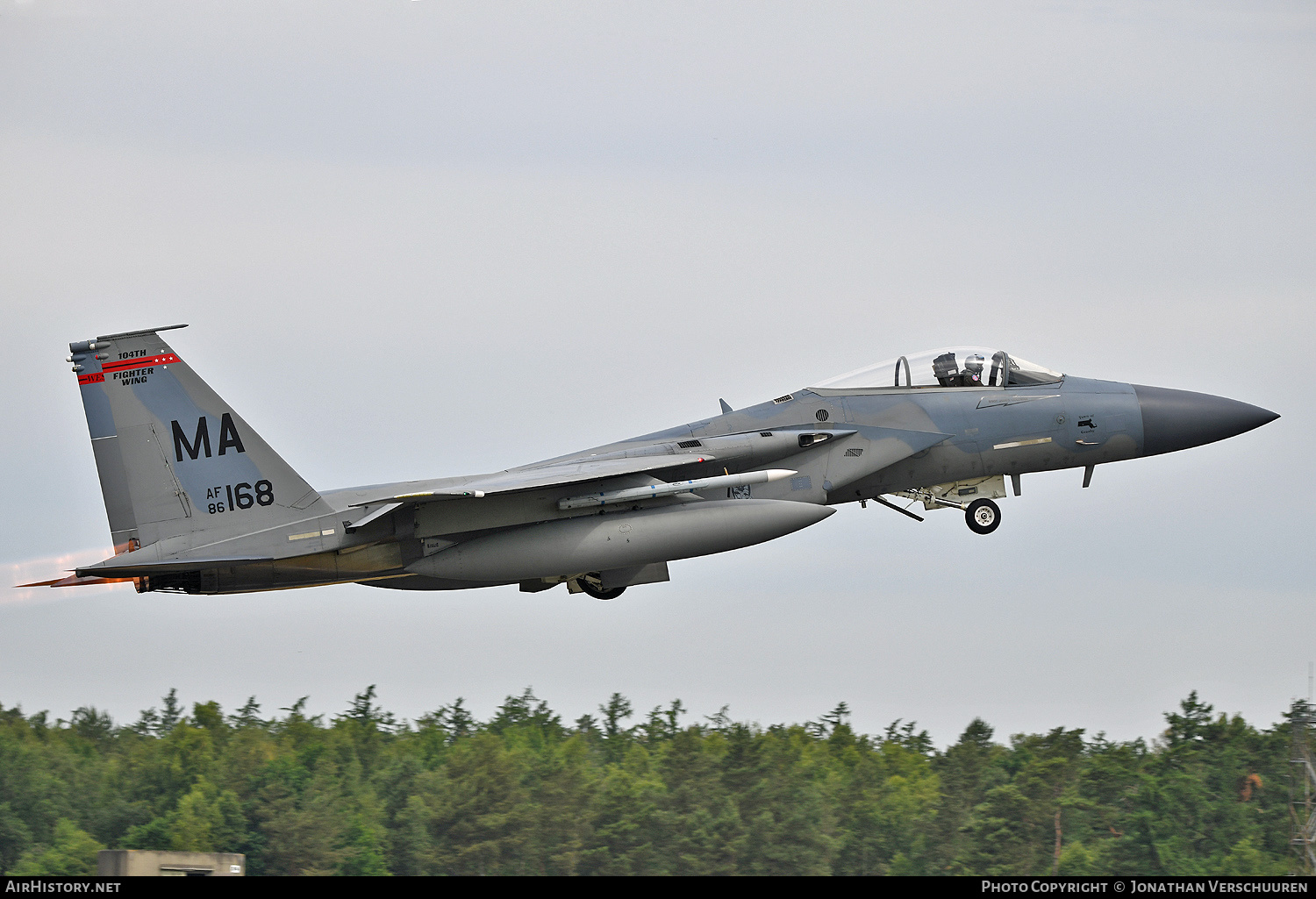 Aircraft Photo of 86-0168 / AF86-168 | McDonnell Douglas F-15C Eagle | USA - Air Force | AirHistory.net #580952