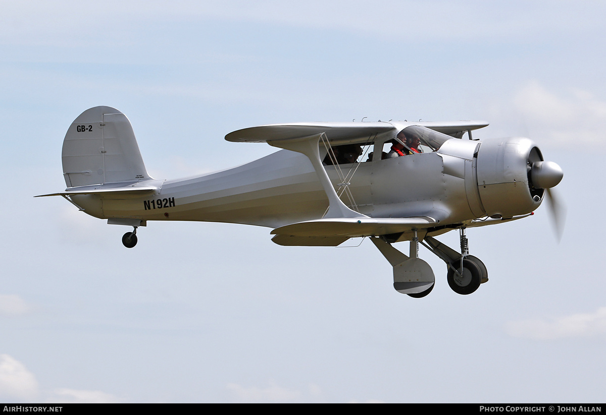 Aircraft Photo of N192H | Beech GB-2 (D17S) | AirHistory.net #580957