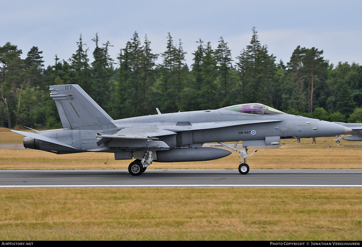 Aircraft Photo of HN-407 | McDonnell Douglas F/A-18C Hornet | Finland - Air Force | AirHistory.net #580960