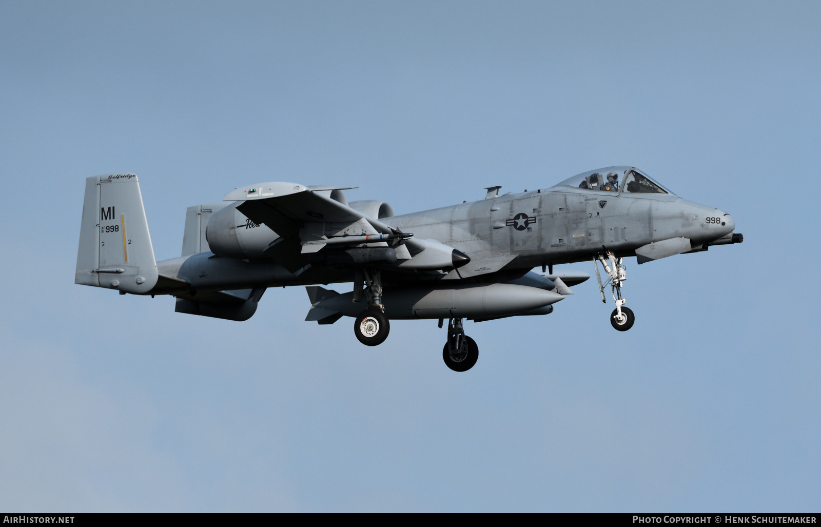 Aircraft Photo of 81-0998 / AF81-998 | Fairchild A-10C Thunderbolt II | USA - Air Force | AirHistory.net #580974