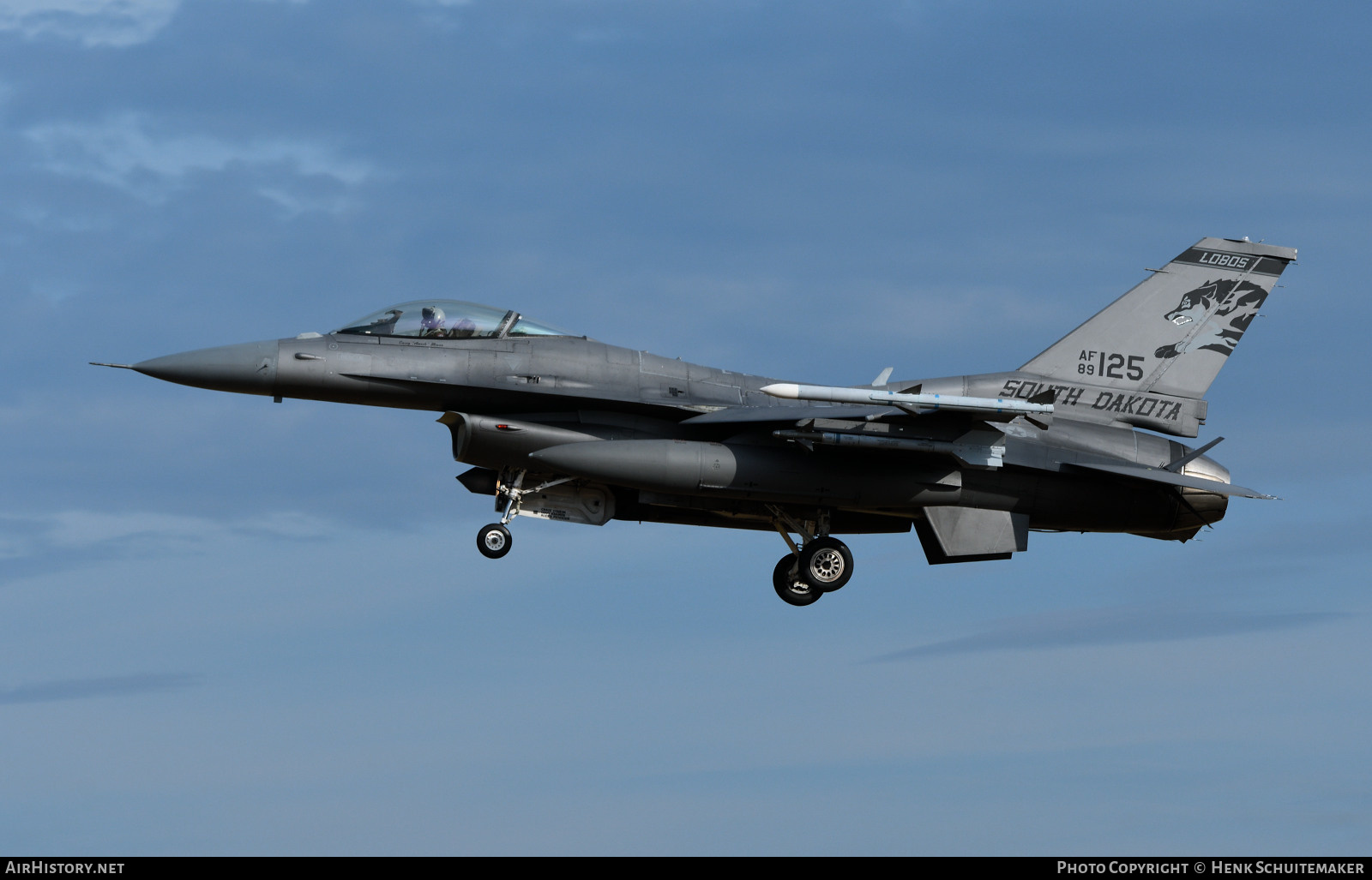 Aircraft Photo of 89-2125 / AF89-125 | General Dynamics F-16CM Fighting Falcon | USA - Air Force | AirHistory.net #580978