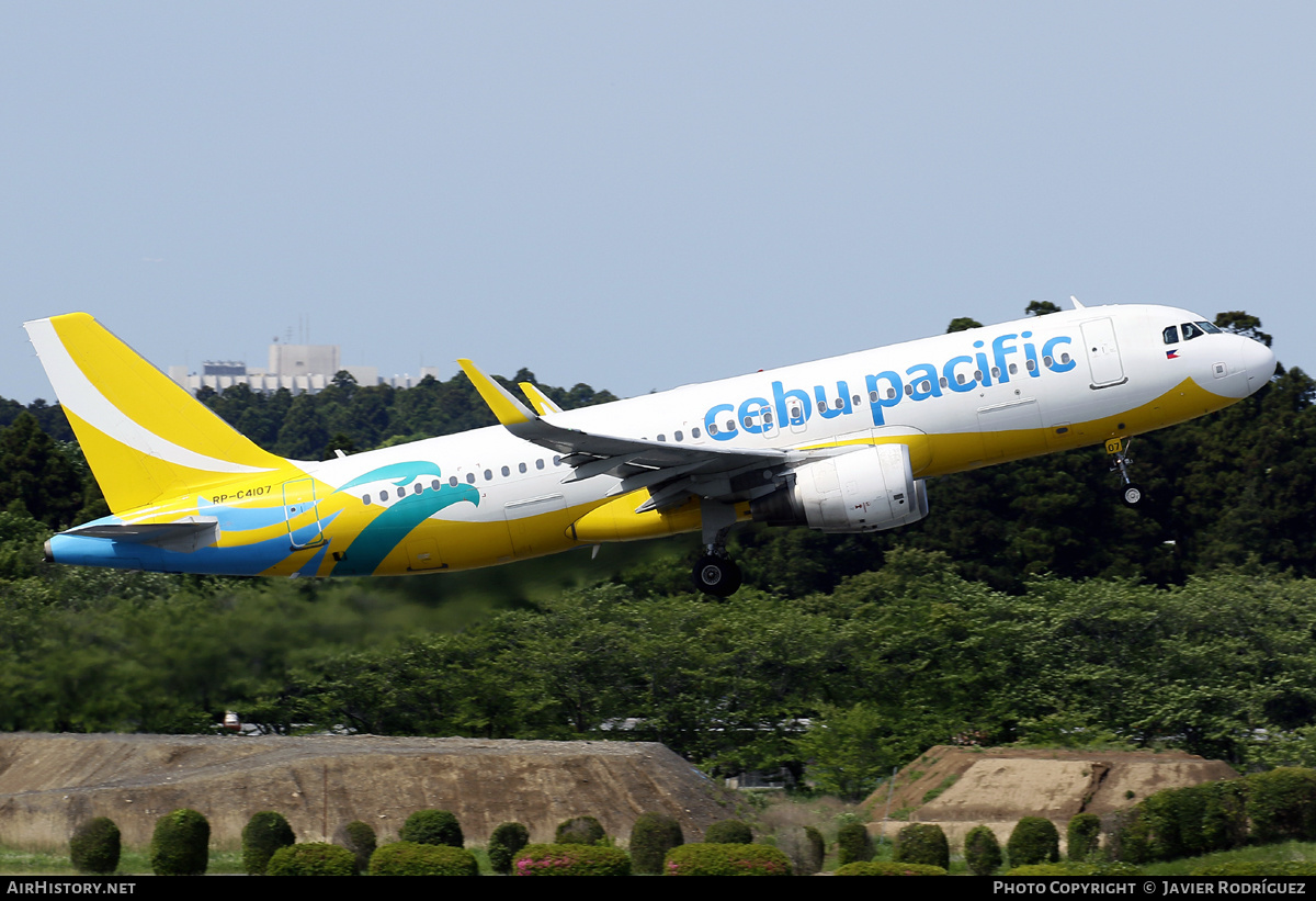 Aircraft Photo of RP-C4107 | Airbus A320-214 | Cebu Pacific Air | AirHistory.net #580990