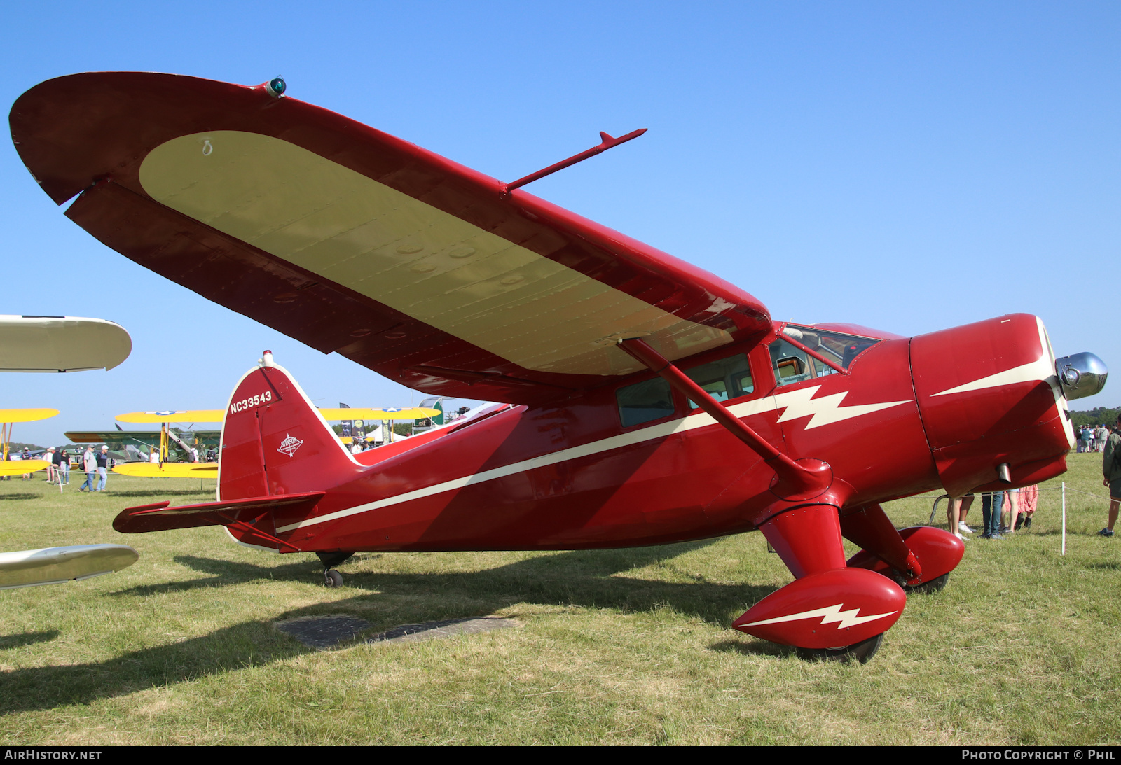 Aircraft Photo of N33543 / NC33543 | Stinson AT-19 Reliant (V-77) | AirHistory.net #580995