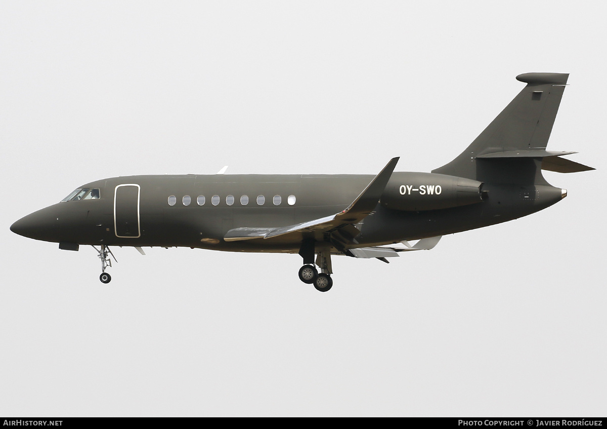 Aircraft Photo of OY-SWO | Dassault Falcon 2000S | AirHistory.net #581008
