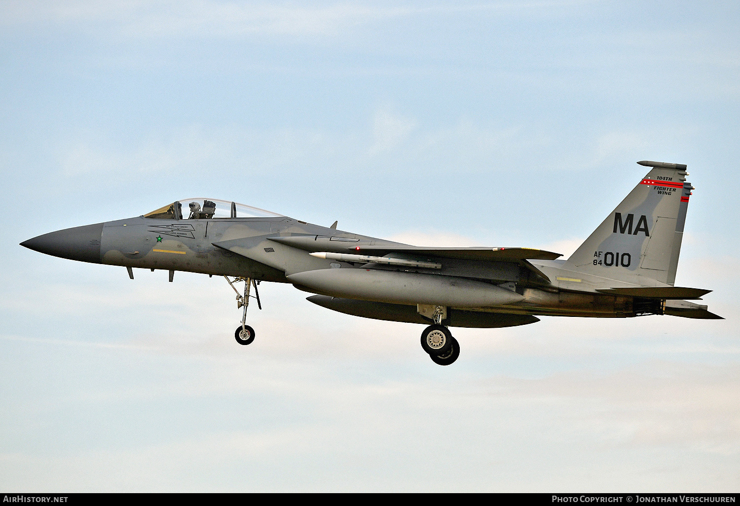 Aircraft Photo of 84-0010 / AF84-010 | McDonnell Douglas F-15C Eagle | USA - Air Force | AirHistory.net #581030