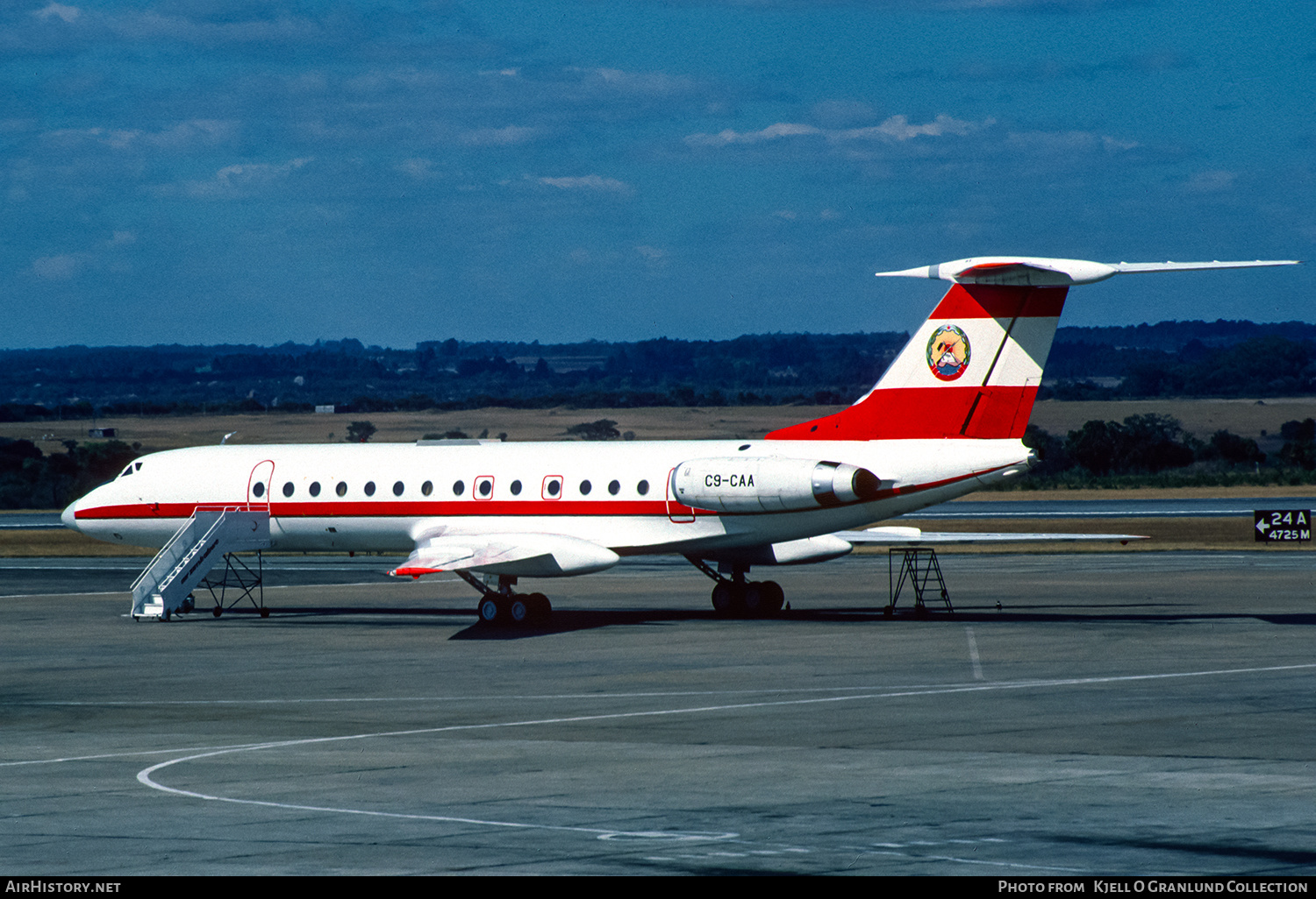 Aircraft Photo of C9-CAA | Tupolev Tu-134AK | Mozambique Government | AirHistory.net #581034
