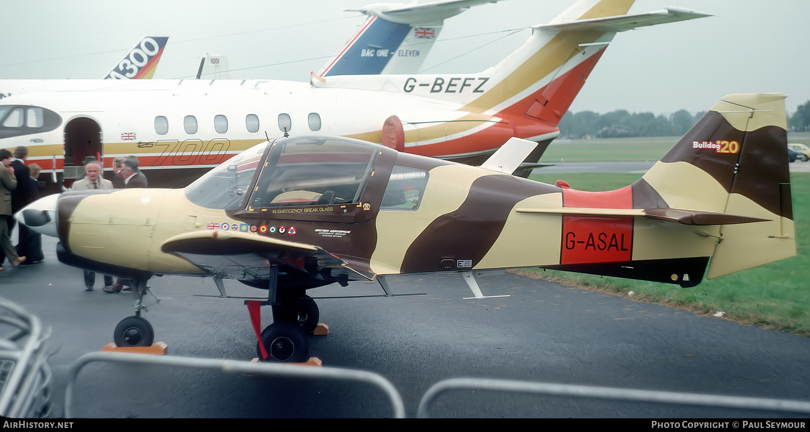 Aircraft Photo of G-ASAL | Scottish Aviation Bulldog 120/124 | British Aerospace | AirHistory.net #581037