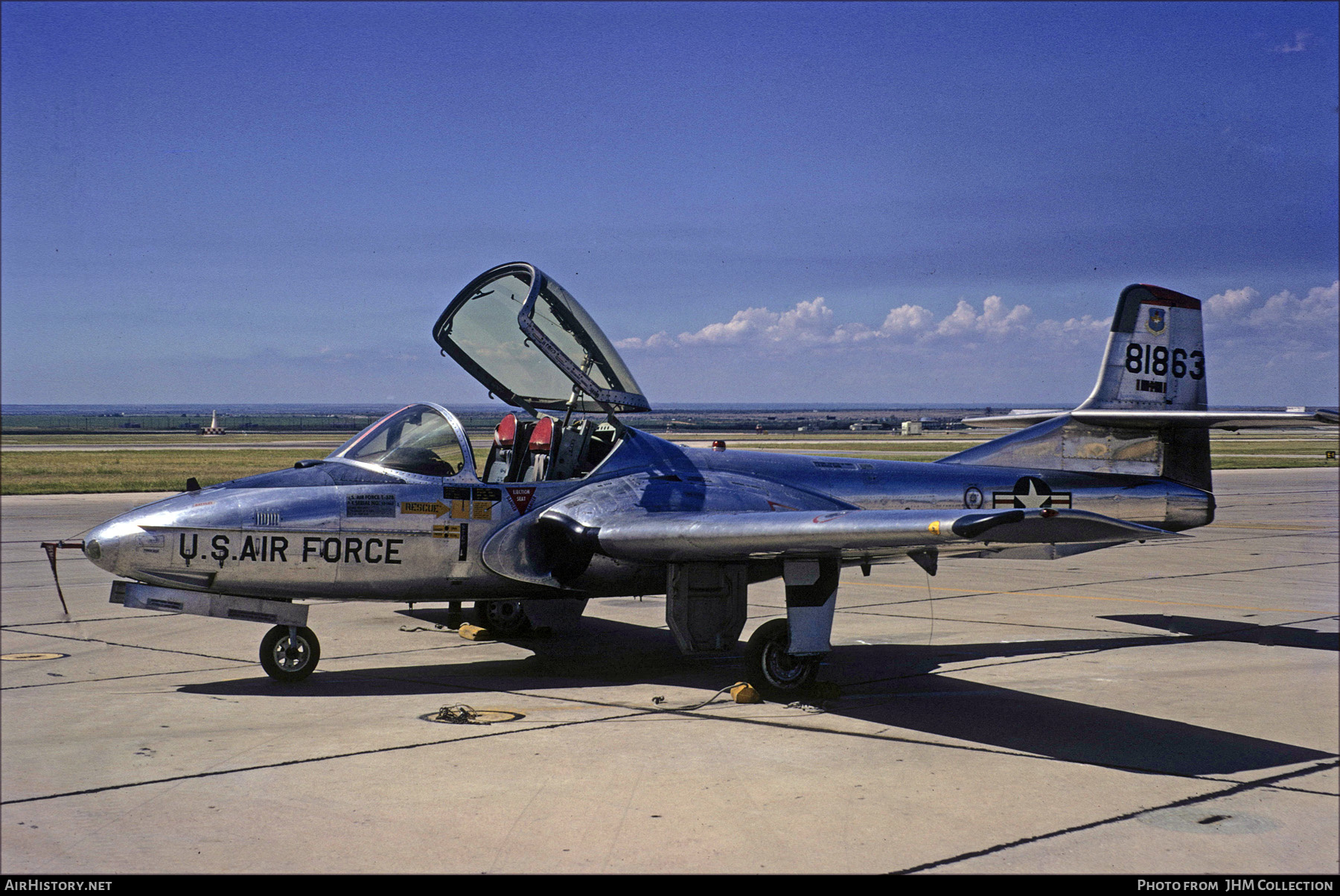 Aircraft Photo of 58-1863 | Cessna T-37B Tweety Bird | USA - Air Force | AirHistory.net #581046