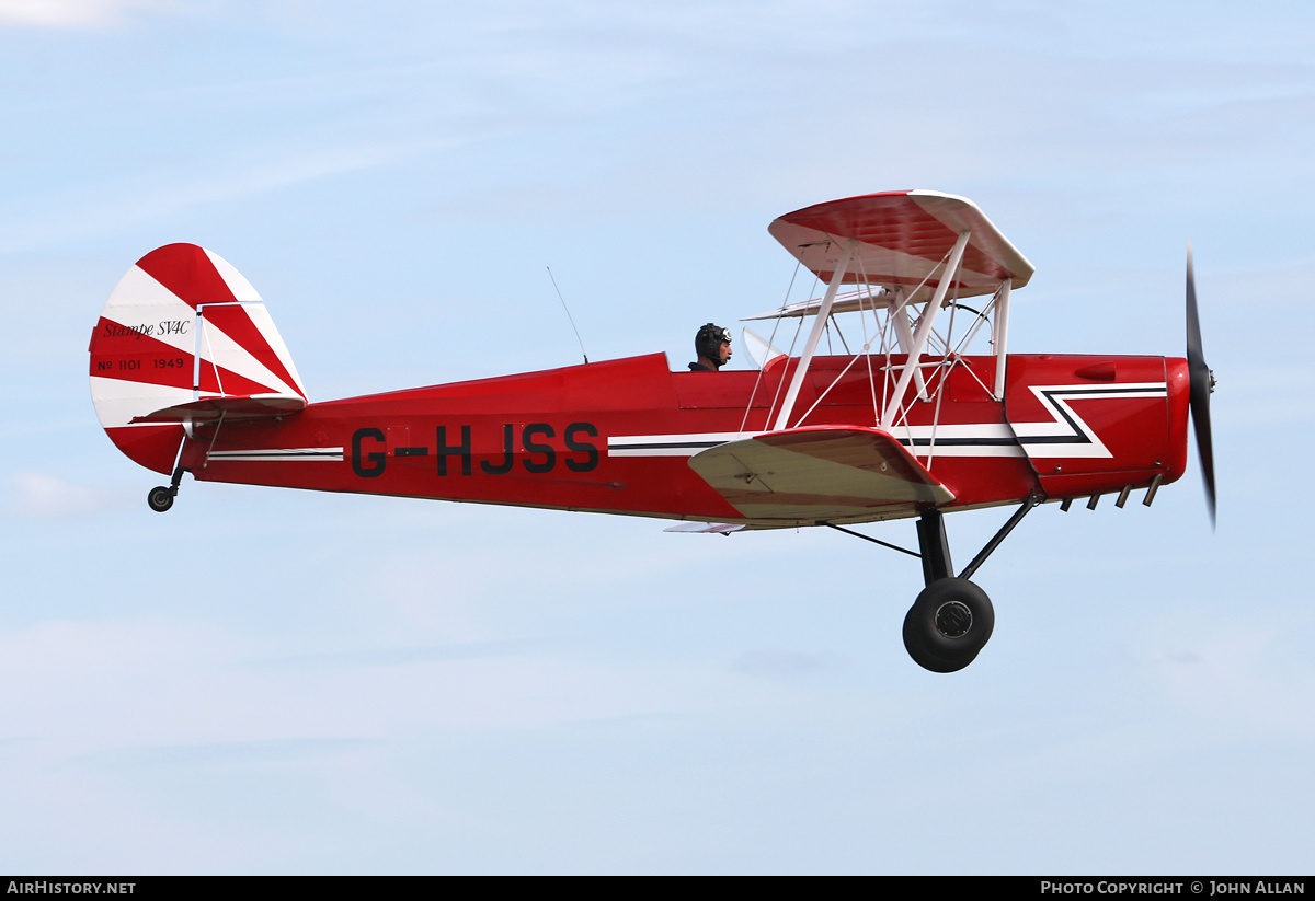 Aircraft Photo of G-HJSS | Stampe-Vertongen SV-4C | AirHistory.net #581055