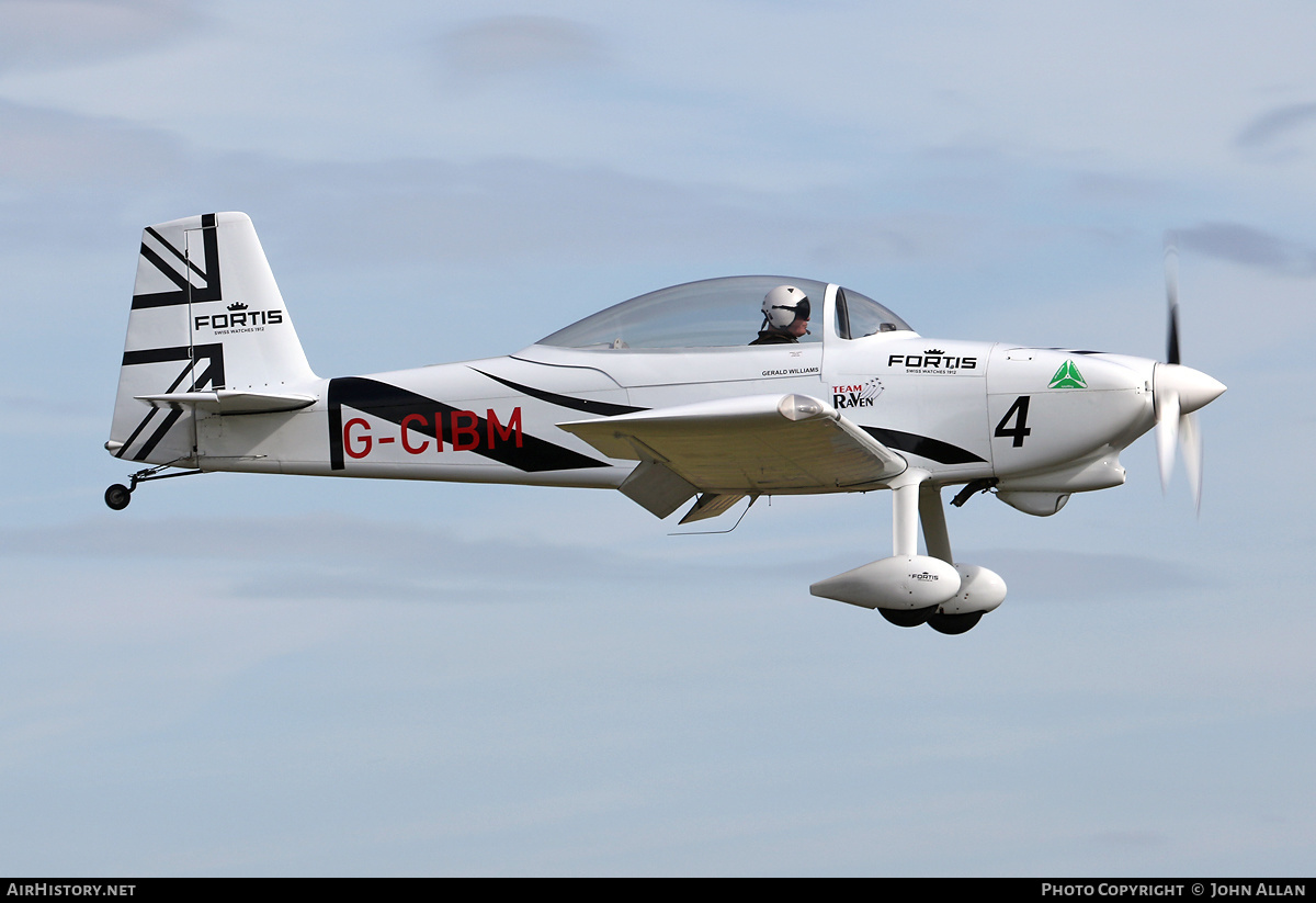 Aircraft Photo of G-CIBM | Van's RV-8 | Team Raven | AirHistory.net #581063