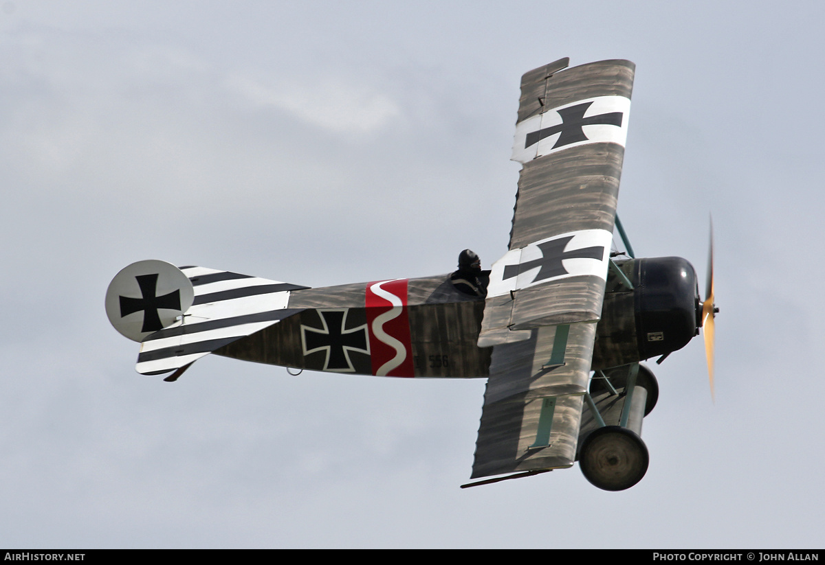 Aircraft Photo of G-CFHY / 556/17 | Fokker Dr.1 (replica) | Germany - Air Force | AirHistory.net #581084