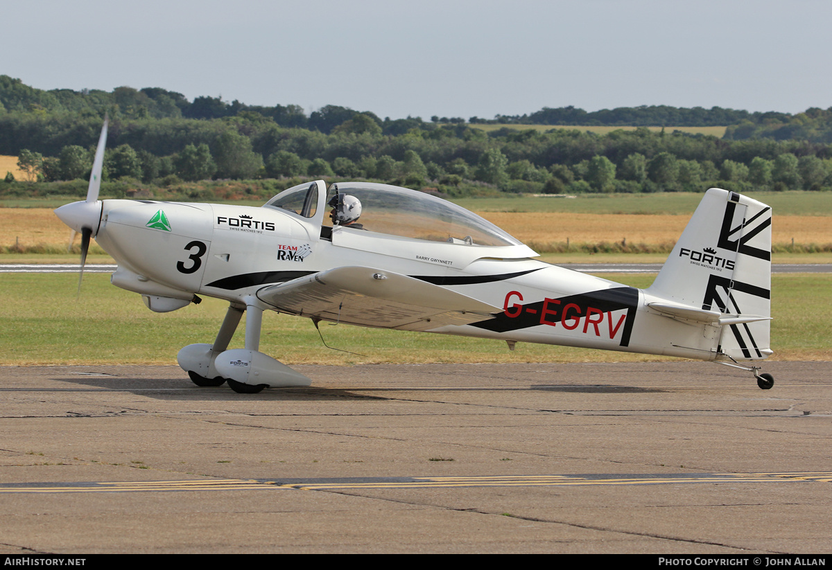 Aircraft Photo of G-EGRV | Van's RV-8 | Team Raven | AirHistory.net #581085