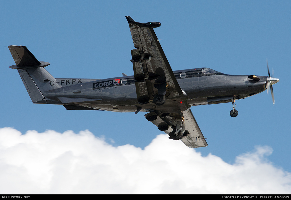 Aircraft Photo of C-FKPX | Pilatus PC-12/45 | Corpo Aviation | AirHistory.net #581099