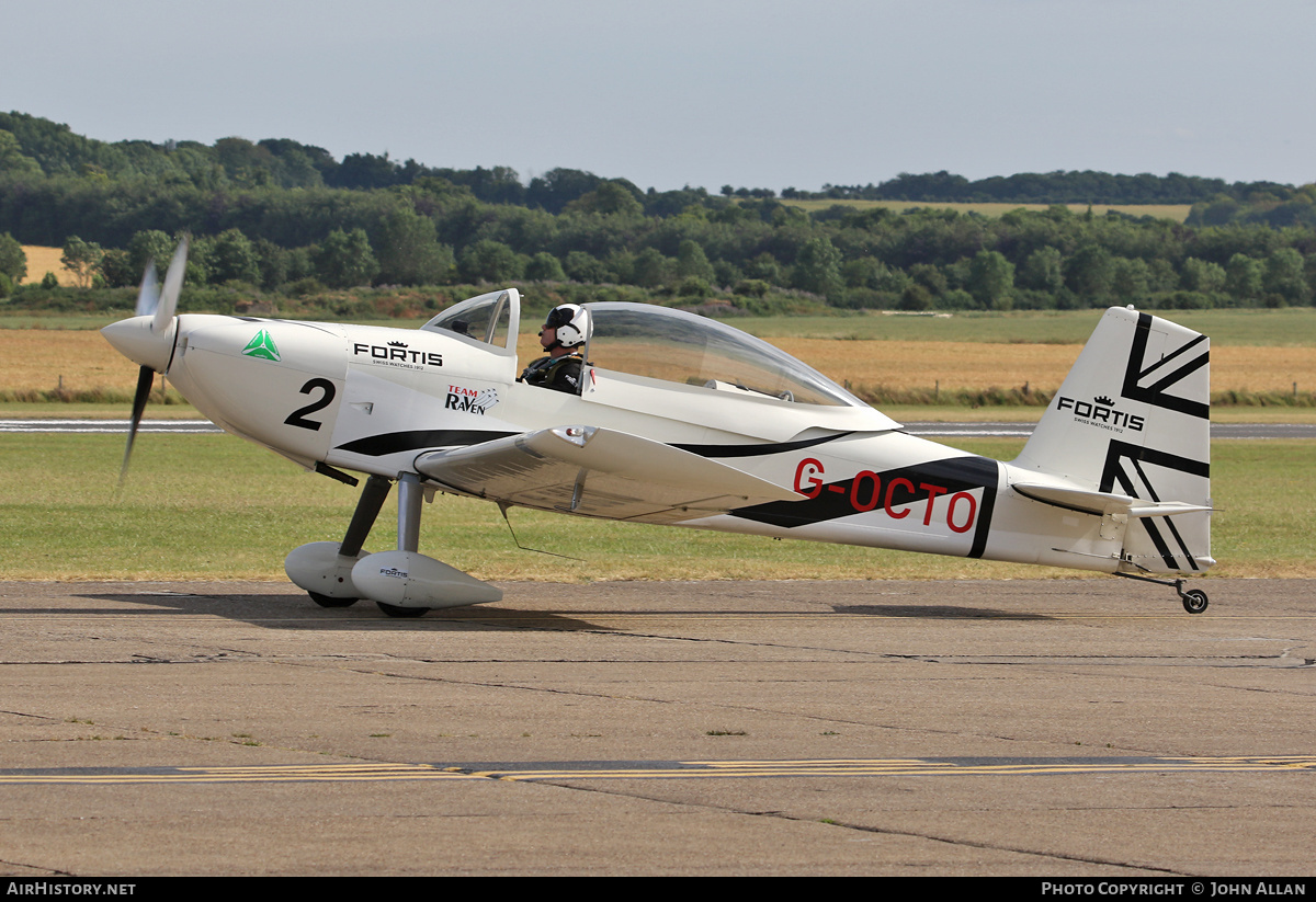 Aircraft Photo of G-OCTO | Van's RV-8 | Team Raven | AirHistory.net #581102