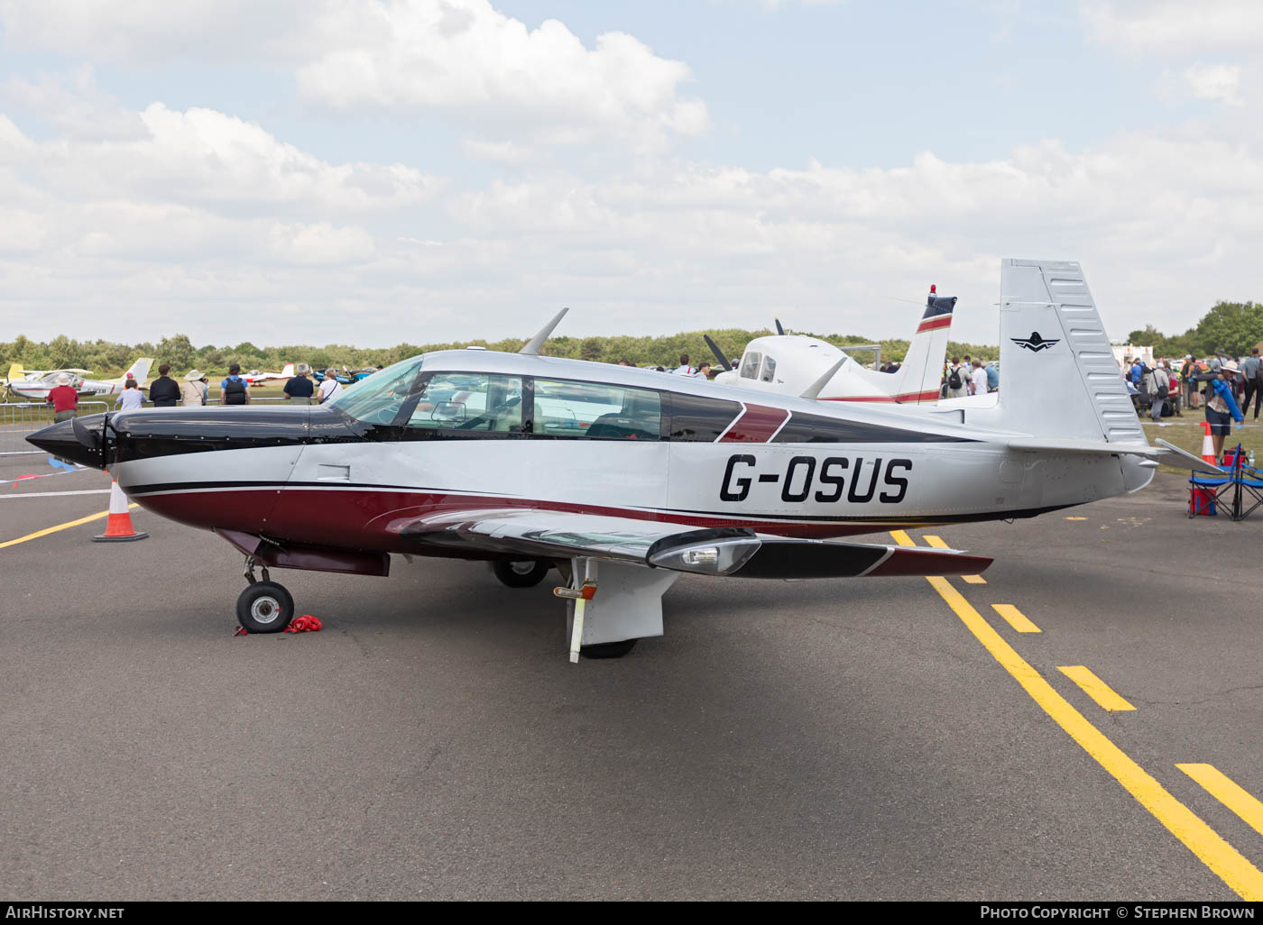 Aircraft Photo of G-OSUS | Mooney M-20K 231 | AirHistory.net #581111
