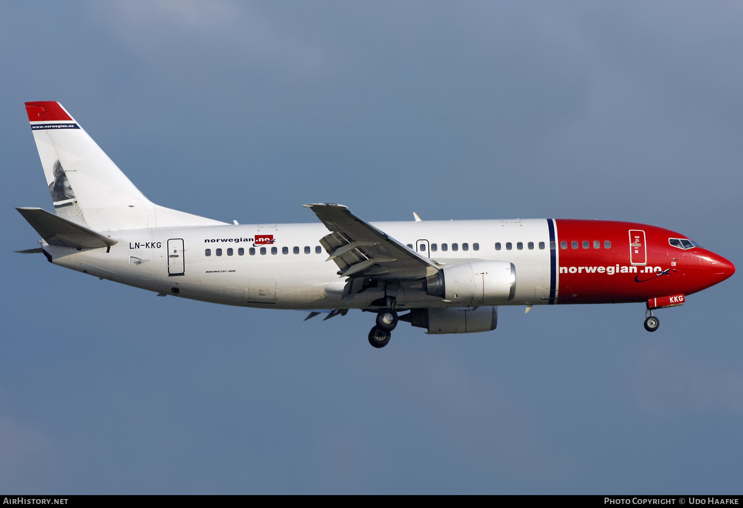 Aircraft Photo of LN-KKG | Boeing 737-3K2 | Norwegian | AirHistory.net #581115